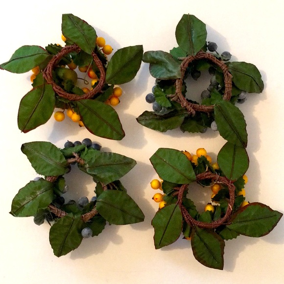 Decorative Fruit Accent 4 pieces NEW - Picture 2 of 13